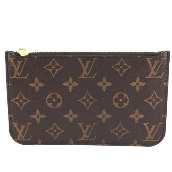 Neverfull Pochette Monogram Canvas Clutch - Picture 12 of 12